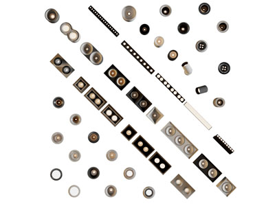 现代筒灯射灯 格栅灯