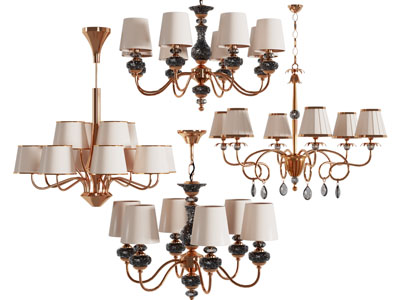 欧式雕花铁艺吊灯