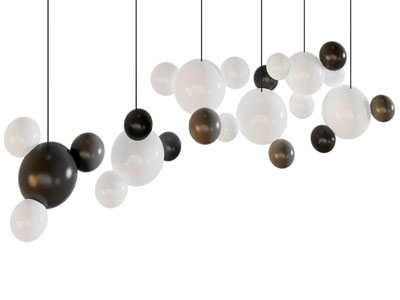 现代泡泡吊灯