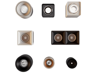 现代方形 圆形筒灯射灯