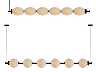 现代串珠吊灯
