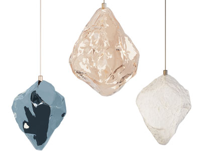 现代不规则造的水晶吊灯