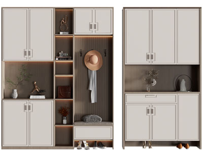 新中式玄关鞋柜