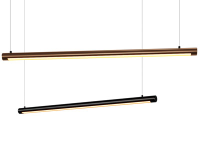 现代一字棒状吊灯