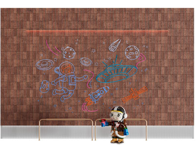 工业风loft宇航员霓虹灯 装饰灯 网红拍照背景墙