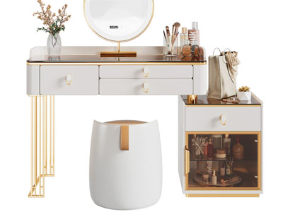 现代轻奢化妆 梳妆台