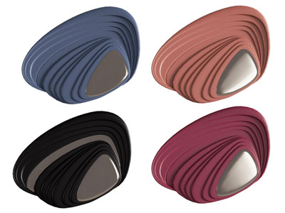 现代水纹装饰镜子 墙饰