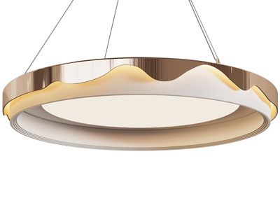 新中式圆形吊灯