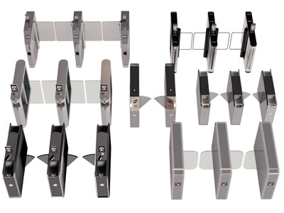 现代道闸 门禁 自动门 感应门