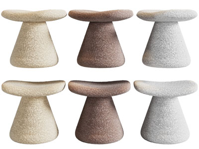 侘寂风沙发凳子 换鞋凳 脚踏