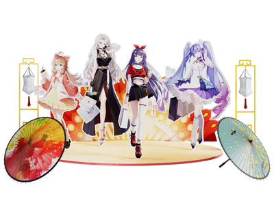 现代动漫游戏影视角色