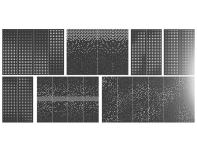 现代穿孔板 铝单板 护墙板 装饰墙