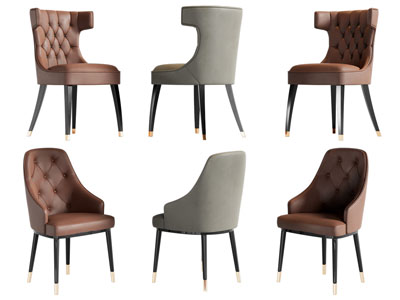 美式休闲椅子 餐椅