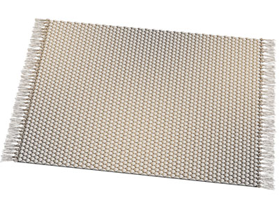 现代长方形流苏地毯3d模型 现代长方形流苏地毯