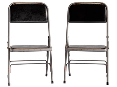 现代复古可折叠休闲椅子