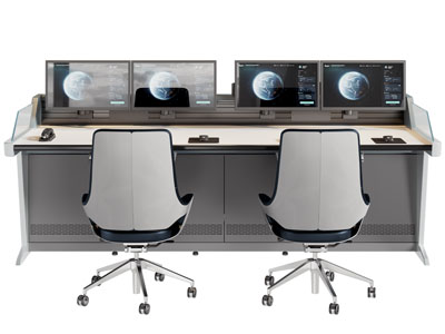 现代办公桌椅组合