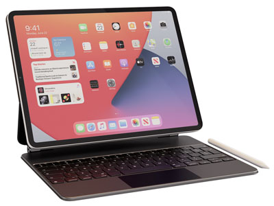 现代笔记本电脑 平板电脑3d模型 现代笔记本电脑 平板电脑