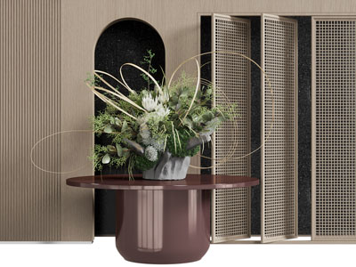 现代花束摆件组合