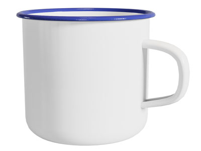 现代老式搪瓷杯子 水杯