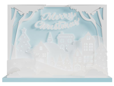 现代建筑橱窗 美陈 户外装置