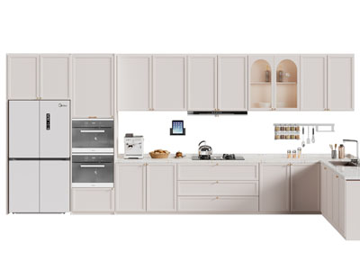 现代转角整体橱柜