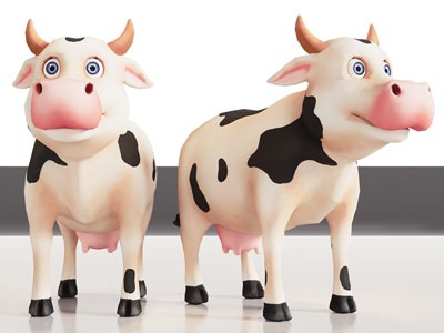 现代花花牛 爬行动物