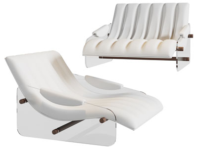 现代休闲椅子 躺椅