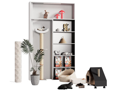 现代猫窝 猫房子 猫爬架 生活用品