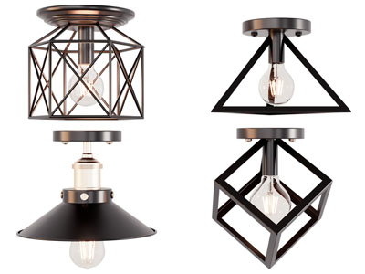 北欧金属铁艺吊灯