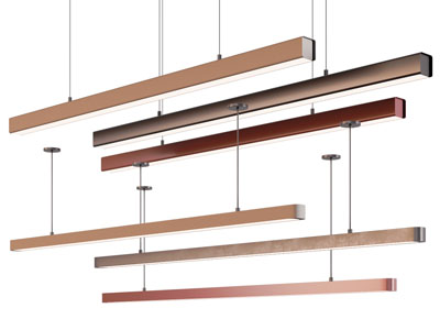 现代办公一字吊灯