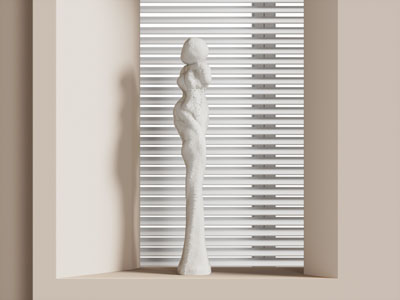 现代抽象雕塑雕刻摆件组合3d模型 现代抽象雕塑雕刻摆件组合