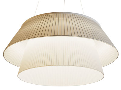 现代双层灯罩吊灯