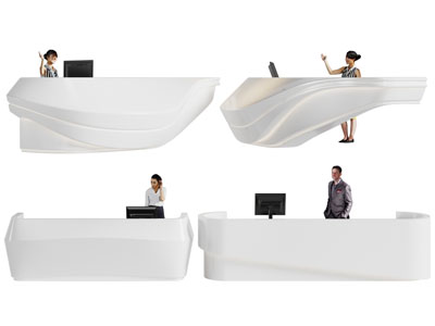 现代前台接待台