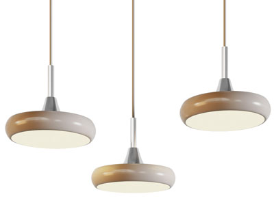 现代单头垂线吊灯