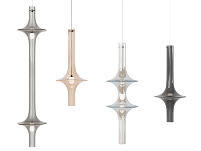 现代竹节造吊灯