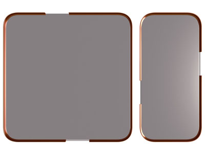 现代装饰镜子 挂件