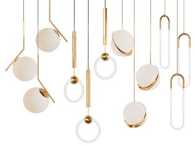 现代轻奢吊灯 床头吊灯