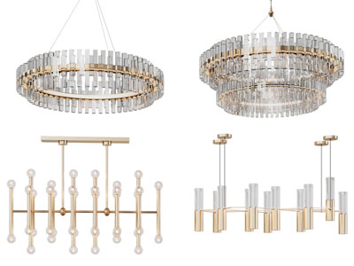 现代水晶吊灯