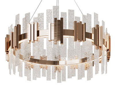 现代轻奢圆形吊灯