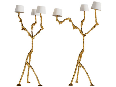 现代创意落地灯