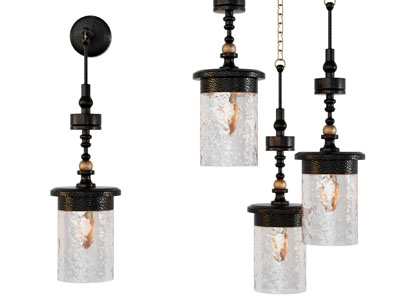 工业风loft吊灯 壁灯