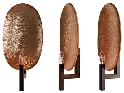 现代铜制灯罩壁灯