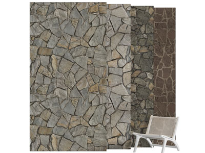 现代岩石 毛石背景墙3d模型 现代岩石 毛石背景墙