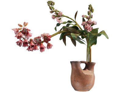 侘寂风陶艺花瓶花卉摆件组合