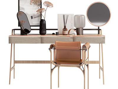 新中式化妆 梳妆台