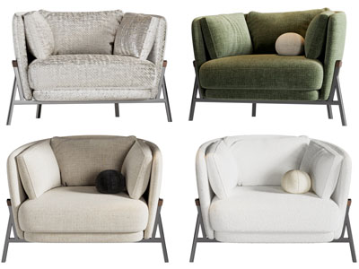 现代休闲单人沙发