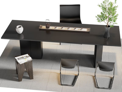 现代茶桌椅组合