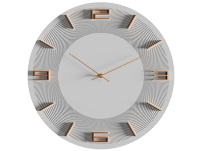 现代简约钟表 墙饰3d模型 现代简约钟表 墙饰