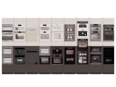 现代烤箱 咖啡机 洗碗机厨房电器3d模型 现代烤箱 咖啡机 洗碗机厨房电器