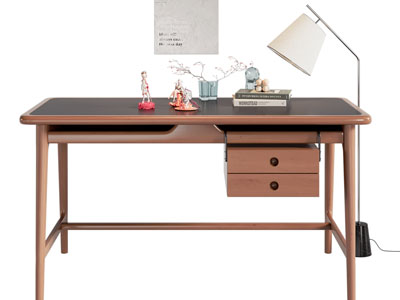 现代书桌 落地灯3d模型 现代书桌 落地灯